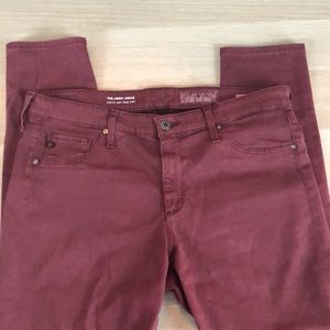 Anthropologie AG skinny mid rise pant